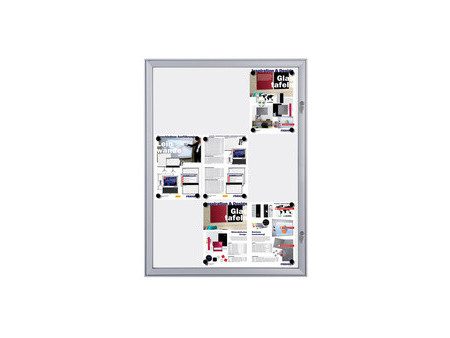 FRANKEN Vitrine d'affichage SECURITY 4 x A4, ininflammable