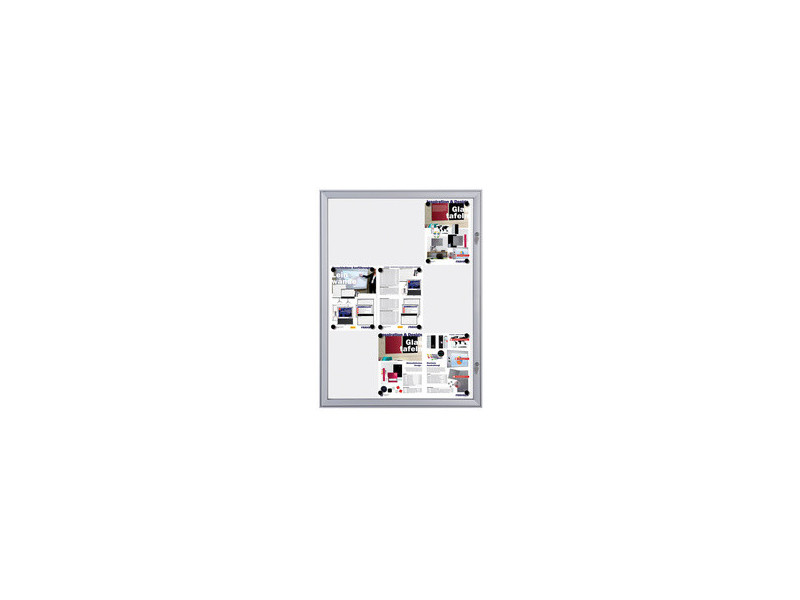 FRANKEN Vitrine d'affichage SECURITY 4 x A4, ininflammable