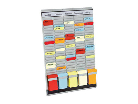 FRANKEN Tableau planning à fiches T, (L)315 x (H)490 mm