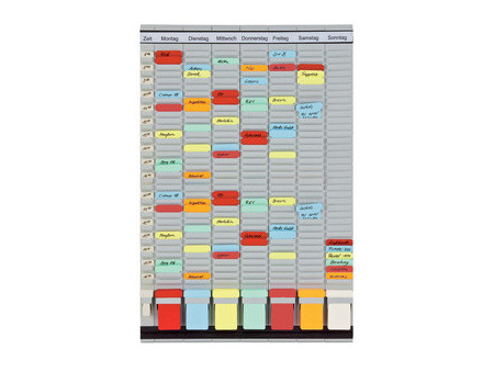 FRANKEN Tableau planning à fiches T, (L)315 x (H)780 mm