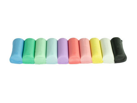 Kores Pâte à modeler 'PLASTILINA Pastel', 10 couleurs pastel