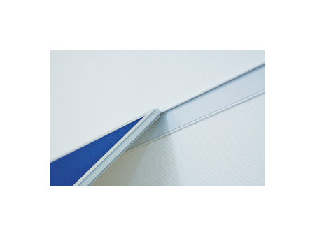 FRANKEN Set de rails muraux PRO, 4.000 mm x 60 mm, argent