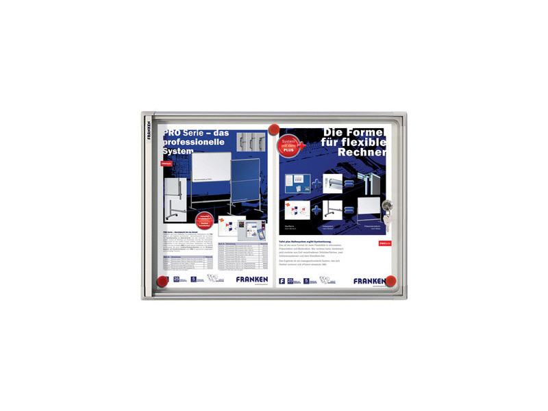 FRANKEN Vitrine d'affichage X-tra!Line, 12 x format A4