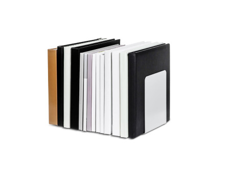 MAUL Serre-livres en métal, magnétique, gris