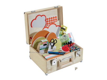 FRANKEN Mallette de présentation, 2.200 pièces, bois