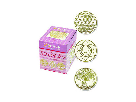 AVERY Zweckform Sticker ZDesign sur rouleau 'fleur de vie'