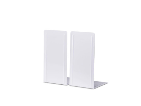 MAUL Serre-livres (L)130 x (P)140 x (H)240 mm, blanc
