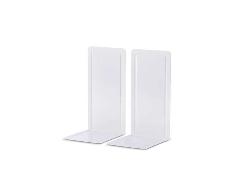 MAUL Serre-livres (L)130 x (P)140 x (H)240 mm, gris