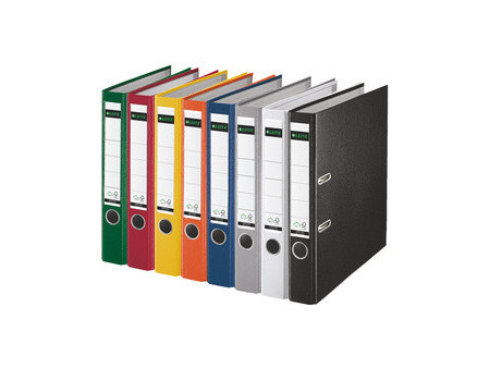 LEITZ Classeur à levier 180 degrés, A4, 80 mm, vert clair