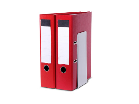 MAUL Serre-livres (L)130 x (P)140 x (H)240 mm, gris