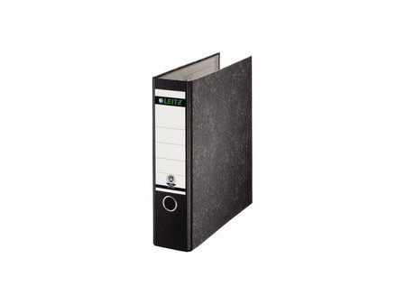 LEITZ Classeur marbré nuageux, 180 dégrés, A4, 80 mm, noir