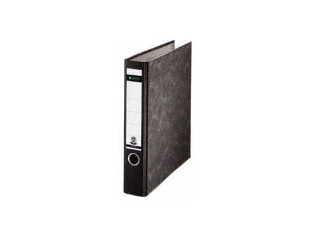 LEITZ Classeur marbré nuageux, 180 dégrés, A4, 80 mm, noir