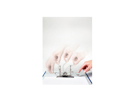 LEITZ classeur marbré nuageux, 180 degrés, format A4, 80 mm,