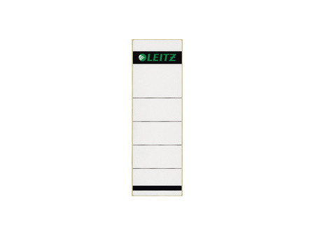 LEITZ Etiquette pour dos de classeur, 61 x 192 mm, gris