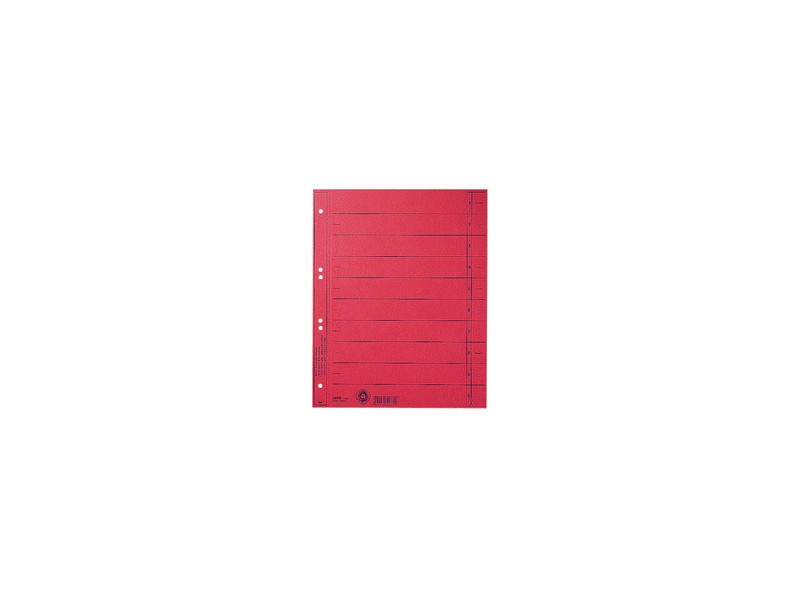 LEITZ Intercalaires, format A4 extra large,en carton manille
