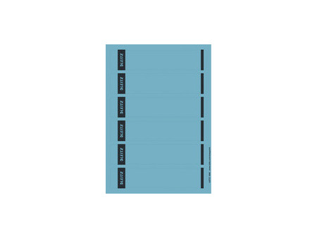 LEITZ Etiquette pour dos de classeur, 39 x 192 mm, gris