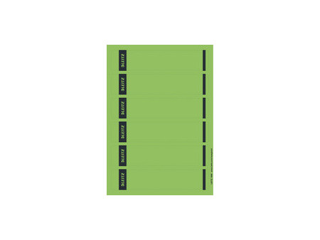 LEITZ Etiquette pour dos de classeur, 39 x 192 mm, gris