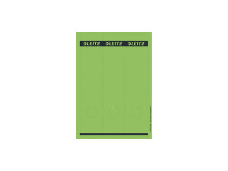 LEITZ Etiquette pour dos de classeur, 61 x 285 mm, jaune