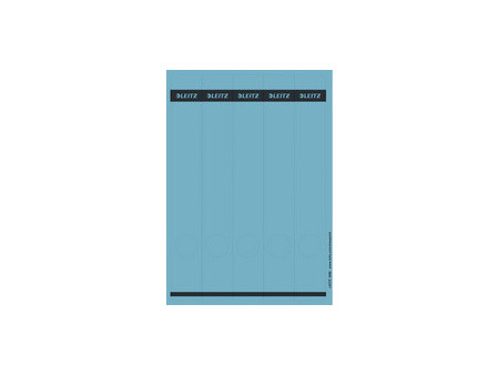 LEITZ Etiquette pour dos de classeur, 39 x 285 mm, rouge