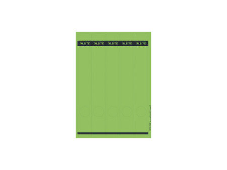 LEITZ Etiquette pour dos de classeur, 39 x 285 mm, rouge