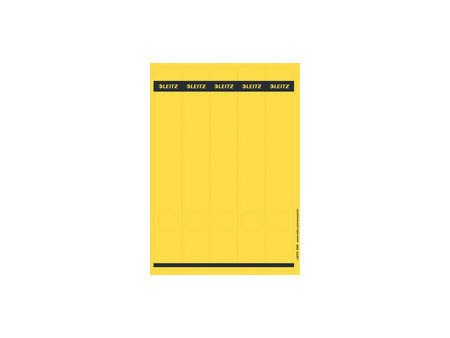 LEITZ Etiquette pour dos de classeur, 39 x 285 mm, rouge