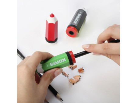 Kores Taille-crayons KOLORITO, en forme de crayon,
