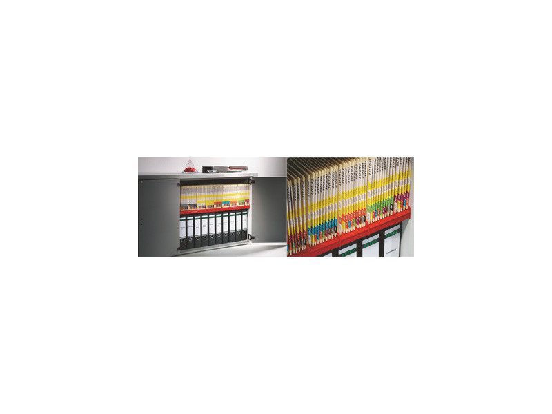 LEITZ Porte-revues Standard, pour les sous-dossiers, bleu