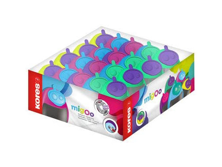 Kores Taille-crayon double 'MIGOO', forme ronde, assorti