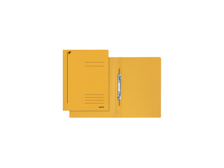 LEITZ Chemise à spirale, format A4, carton, jaune