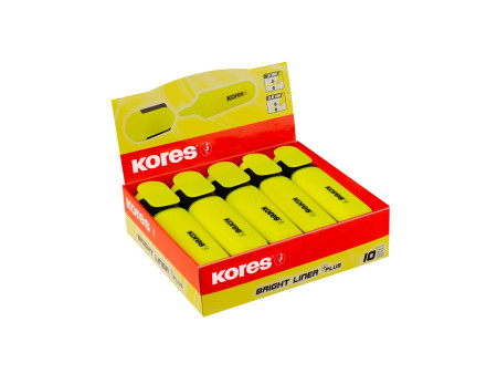 Kores Surligneur 'BRIGHT LINER', couleur: jaune