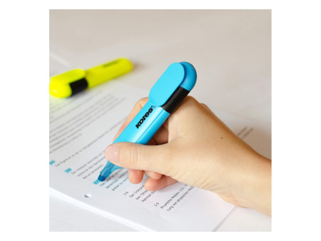 Kores surligneurs 'BRIGHT LINER', étui de 4