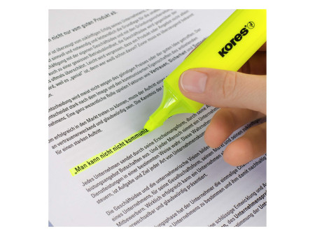 Kores surligneurs 'BRIGHT LINER', étui de 4