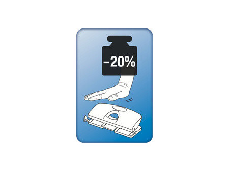 LEITZ Perforateur 4 trous, capacité de perforation: 16 fles
