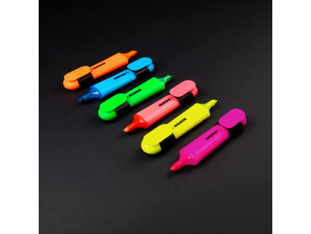 Kores surligneurs 'BRIGHT LINER', étui de 6