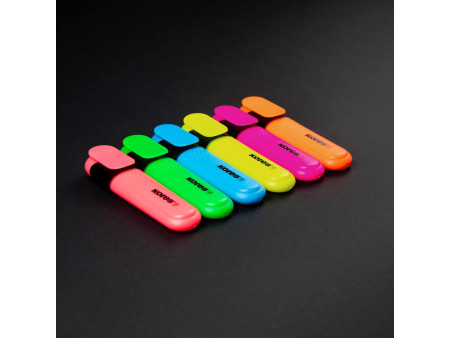 Kores surligneurs 'BRIGHT LINER', étui de 6