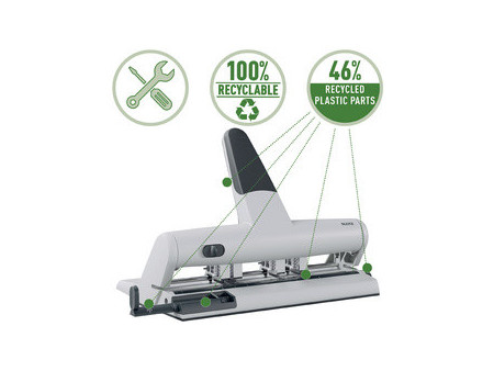 LEITZ Perforateur polyvalent AKTO, capacité de perforation: