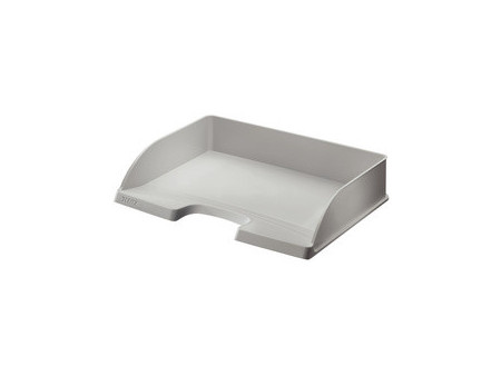LEITZ Corbeille à courrier Plus Standard, A4 paysage, gris