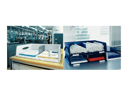 LEITZ Bac à courrier Sorty Jumbo, format A3/C3, bleu