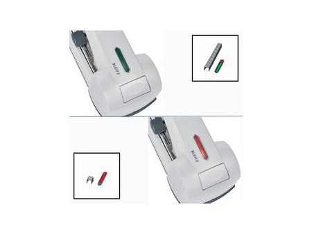 LEITZ Agrafeuse gros travaux 5553, 120 feuilles, argent