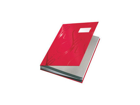 LEITZ Parapheur Design, A4, 18 compartiments, rouge