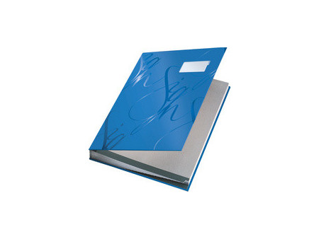 LEITZ Parapheur Design, A4, 18 compartiments, bleu