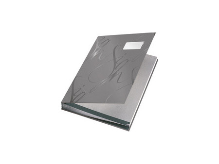 LEITZ Parapheur Design, A4, 18 compartiments, gris