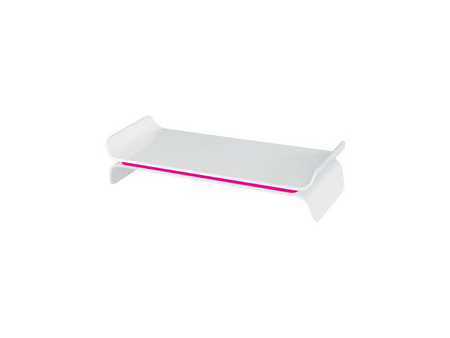 LEITZ Support pour écran Ergo WOW, en plastique, blanc/vert