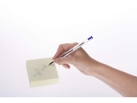 Kores Stylo à bille jetable K-PEN Super Slide K11, bleu