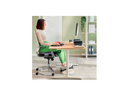 LEITZ Coussin de siège chauffant iComfi, gris