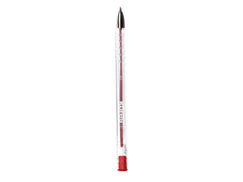 Kores Stylo à bille jetable K-PEN Super Slide K11, rouge