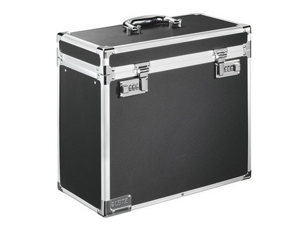 LEITZ Boîte mobile pour dossiers suspendus, noir/chrome,cadr