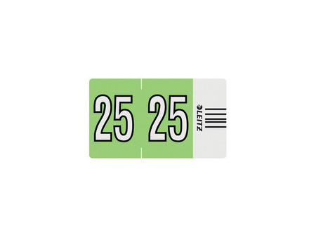 LEITZ Étiquette année Orgacolor '26', sur rouleau, violet