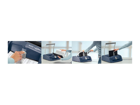 LEITZ Machine à relier impressBIND 280, argent/bleu