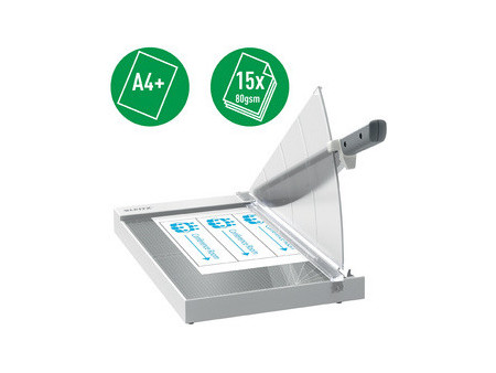 LEITZ Massicot à levier Office, A4+, anthracite